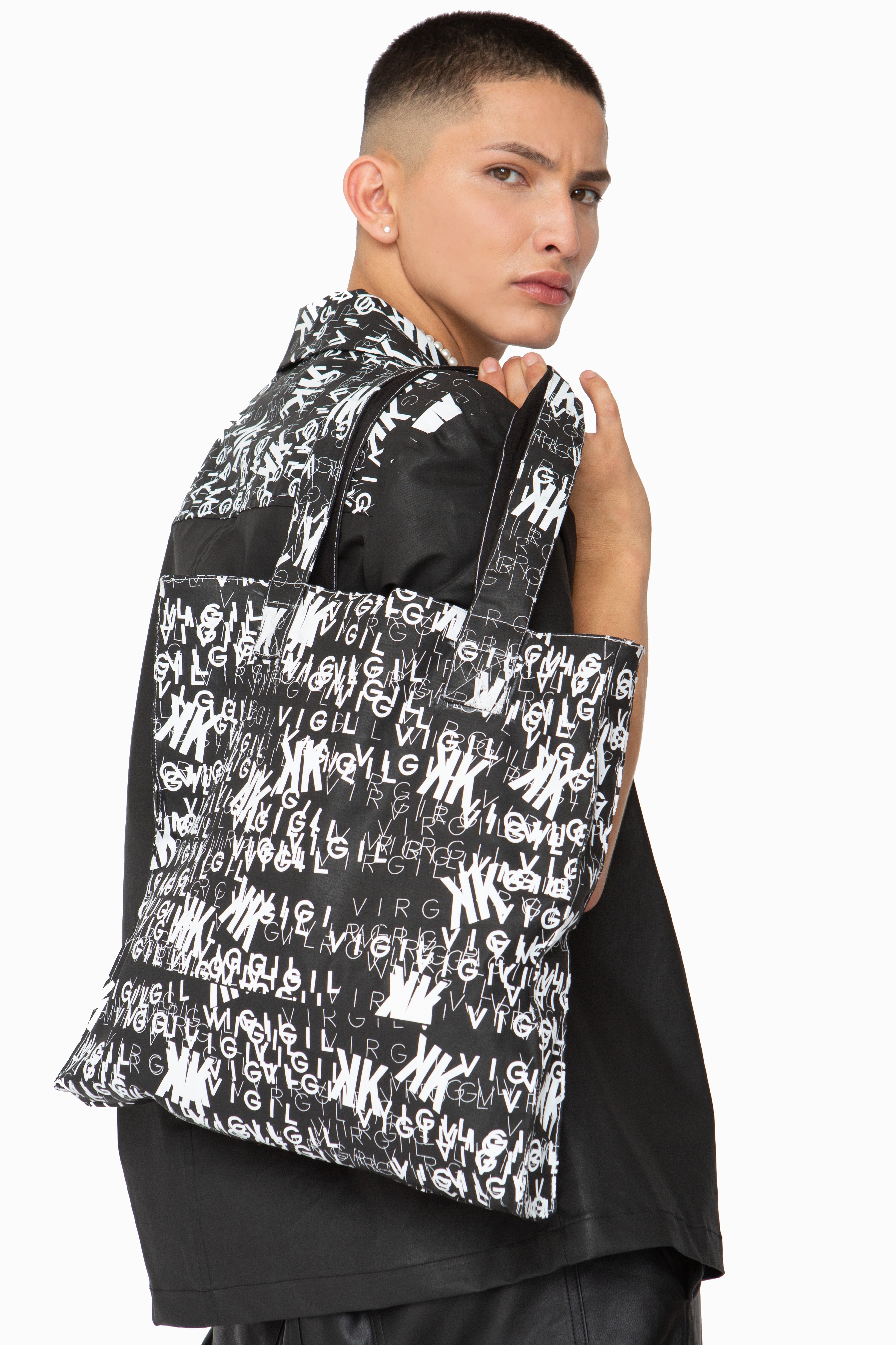 VIRGIL VIGIL X KK LOGO TOTE