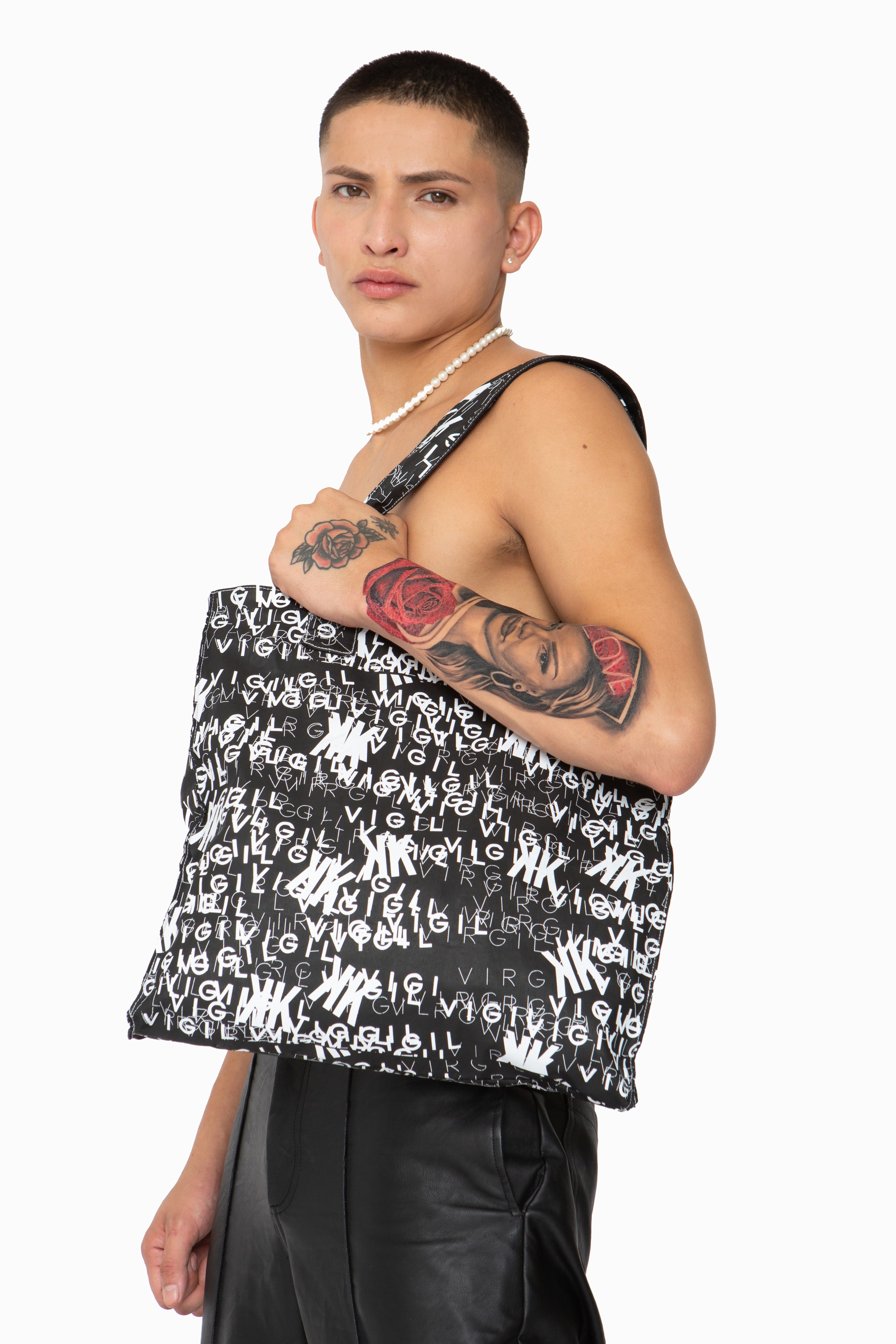 VIRGIL VIGIL X KK LOGO TOTE